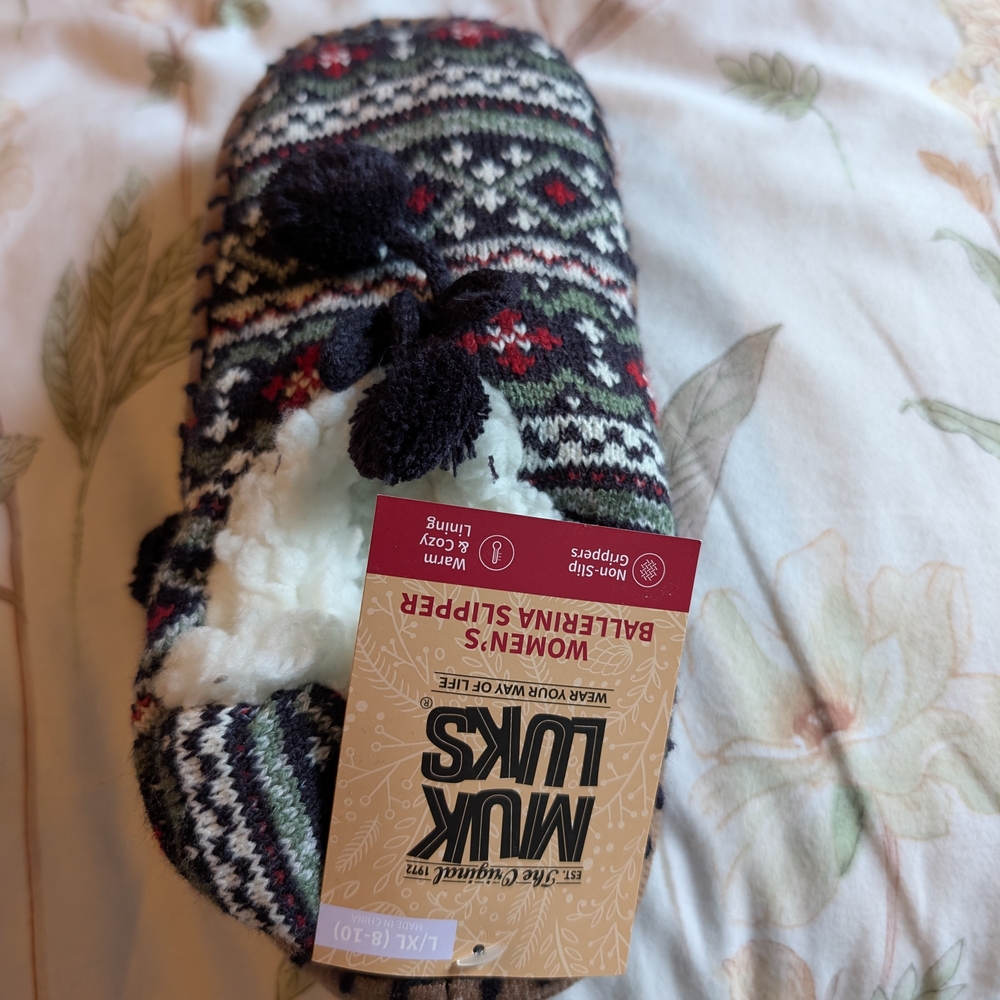 Muk Luks Women's Knit Slippers